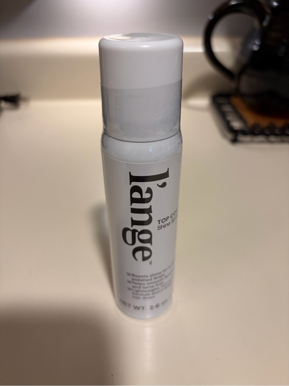 Lange Hair Shine Spray — White Bottle
